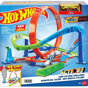 Hot Wheels Brand Model Action Loop Cyclone Challenge Track Set Hot Wheels Brand Model Action Loop Cyclone Challenge Track Set