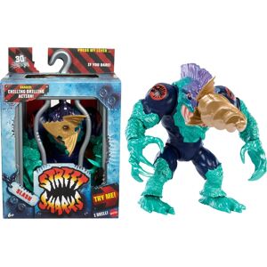 Mattel Street Sharks Slash Action Figure Toy 90s TV Half-Man Villain 6-Inch Mattel Street Sharks Slash Action Figure Toy 90s TV Half-Man Villain 6-Inch
