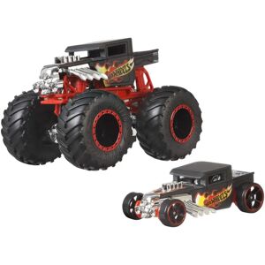 Hot Wheels Monster Trucks Bone Shaker 2 Pack Vehicles - Toy Vehicles Hot Wheels Monster Trucks Bone Shaker 2 Pack Vehicles - Toy Vehicles