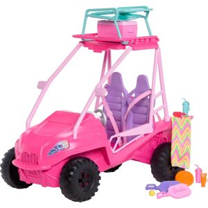 Barbie JFV68 Pinkes Strand-Buggy - Puppe Barbie JFV68 Pinkes Strand-Buggy - Puppe