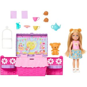 Barbie Chelsea JJB40 Puppe - Outdoor Tee-Party Spielset Barbie Chelsea JJB40 Puppe - Outdoor Tee-Party Spielset