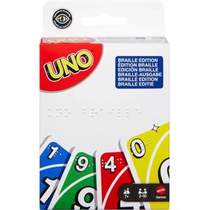 Mattel UNO Braille Card Game - Card Game Mattel UNO Braille Card Game - Card Game
