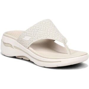 Skechers Go Walk Arch Fit - Weekender Beige Slippers - Slippers Skechers Go Walk Arch Fit - Weekender Beige Slippers - Slippers