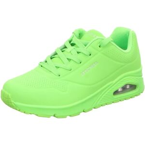 Skechers Uno-Night Shades Lime Sneaker - Womens Shoe Skechers Uno-Night Shades Lime Sneaker - Womens Shoe