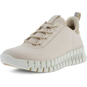ECCO Womens Gruuv Leather Sneakers - Limestone - Size 7.5 UK ECCO Womens Gruuv Leather Sneakers - Limestone - Size 7.5 UK