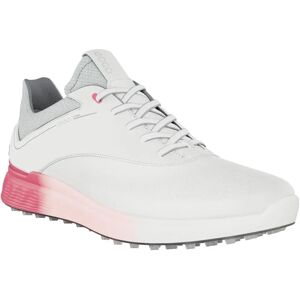 Ecco Golf S-Three Gore-Tex Golfschuh weiß hellrot Ecco Golf S-Three Gore-Tex Golfschuh weiß hellrot