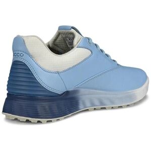 Ecco W S-Three Leder Wasserdichte Atmungsaktive Golfschuhe - Blau/Retro Blau - Golfschuhe Ecco W S-Three Leder Wasserdichte Atmungsaktive Golfschuhe - Blau/Retro Blau - Golfschuhe
