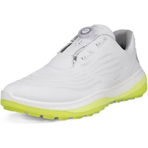 Ecco Hombre 2025 LT1 M Boa Zapatos de golf de cuero impermeables blancos UK 8-8.5 Ecco Hombre 2025 LT1 M Boa Zapatos de golf de cuero impermeables blancos UK 8-8.5