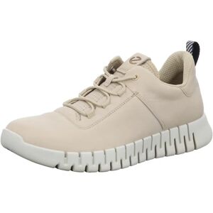ECCO Mens Gruuv Leather Sneakers - Sand - Casual Shoes ECCO Mens Gruuv Leather Sneakers - Sand - Casual Shoes