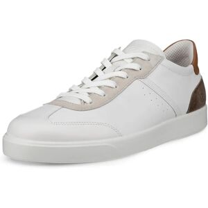 ECCO Street Lite M - Leather Sneakers - White - Size 42 UK ECCO Street Lite M - Leather Sneakers - White - Size 42 UK