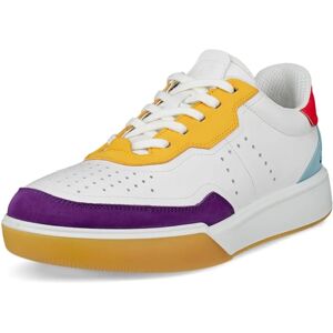 Ecco Modèle 272813 - Baskets blanches et multicolores - Chaussures Ecco Modèle 272813 - Baskets blanches et multicolores - Chaussures