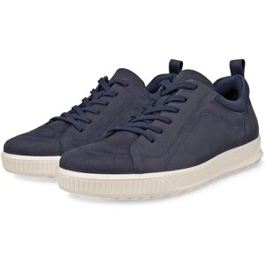 ECCO Mens Byway Nubuck Piele Pantofi sport Marine - Trainers ECCO Mens Byway Nubuck Piele Pantofi sport Marine - Trainers