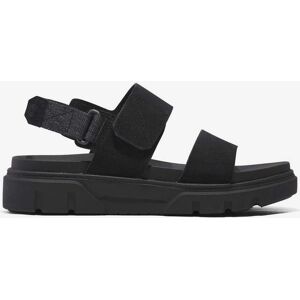 Timberland Greyfield 2 Strap Sandal - sort ruskind Timberland Greyfield 2 Strap Sandal - sort ruskind