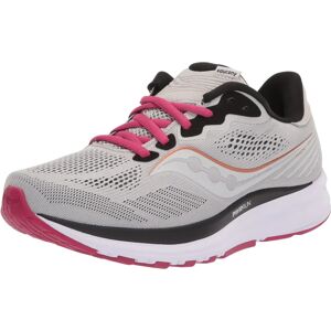Saucony Ride 14 Grey Lace-Up Running Trainers - Sports Shoe Saucony Ride 14 Grey Lace-Up Running Trainers - Sports Shoe