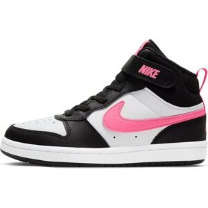 Nike Court Borough Mid 2 Unisex Black/White/Pink - Sneaker Nike Court Borough Mid 2 Unisex Black/White/Pink - Sneaker