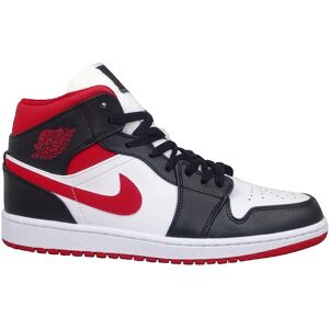 Nike - Jordan 1 Mid Metallic Red - Sort - Shoes Nike - Jordan 1 Mid Metallic Red - Sort - Shoes