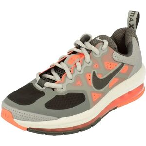 Nike Air Max Genome GS Running Trainers - Kids Grey Shoes Nike Air Max Genome GS Running Trainers - Kids Grey Shoes