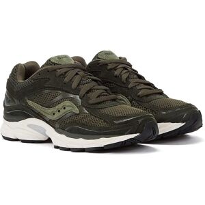 Saucony Unisex Progrid Omni 9 Green Trainers Leather - Size Uk 11 Saucony Unisex Progrid Omni 9 Green Trainers Leather - Size Uk 11