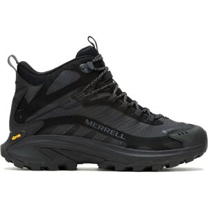 Merrell Moab Speed 2 Mid Gtx Waterproof Hiking Shoes - Men's - Black - 43 Merrell Moab Speed 2 Mid Gtx Waterproof Hiking Shoes - Men's - Black - 43
