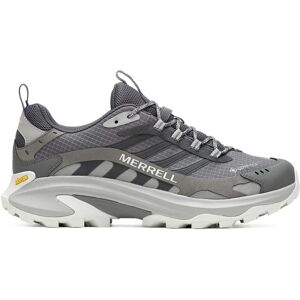 Merrell Moab Speed 2 Gore-Tex Mens Asphalt Trainers - Grey - Size Uk 8 Merrell Moab Speed 2 Gore-Tex Mens Asphalt Trainers - Grey - Size Uk 8