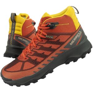 Merrell Men’s Waterproof Speed Eco Mid Hiking Boots - Orange Merrell Men’s Waterproof Speed Eco Mid Hiking Boots - Orange