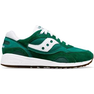 Saucony Unisex Shadow 6000 Green/White Trainers - Sneakers Saucony Unisex Shadow 6000 Green/White Trainers - Sneakers