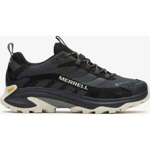 Merrell Moab Speed 2 GORE-TEX Waterproof Hiking Shoes - Black/Moon Merrell Moab Speed 2 GORE-TEX Waterproof Hiking Shoes - Black/Moon