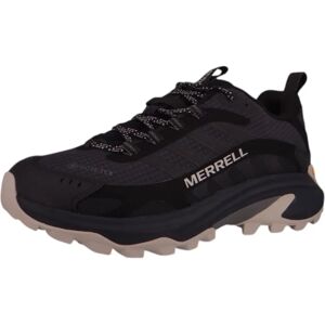 Merrell Moab Speed 2 Chaussures de Randonnée Imperméables Gore-Tex - Noir/Lune - Chaussures de Randonnée - Publicité Merrell Moab Speed 2 Chaussures de Randonnée Imperméables Gore-Tex - Noir/Lune - Chaussures de Randonnée - Publicité