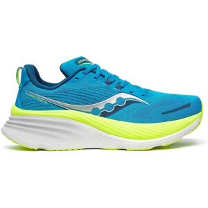 Saucony Hurricane 24 Viziblue/ Citron Running Shoes - Max Cushioning Saucony Hurricane 24 Viziblue/ Citron Running Shoes - Max Cushioning