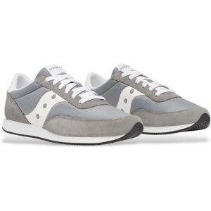 Saucony S70870-7 Grey Leather Sneakers - Casual Shoes Saucony S70870-7 Grey Leather Sneakers - Casual Shoes