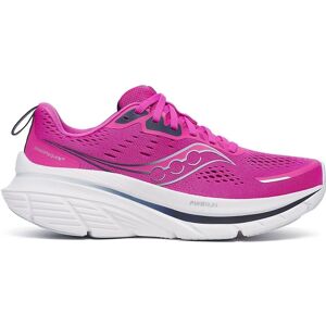Saucony Guide 18 Womens - Fuchsia/Navy Running Shoes Saucony Guide 18 Womens - Fuchsia/Navy Running Shoes