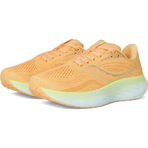 Saucony Ride 18 Orange Yellow SS25 Women's Sneakers - Sneakers Saucony Ride 18 Orange Yellow SS25 Women's Sneakers - Sneakers