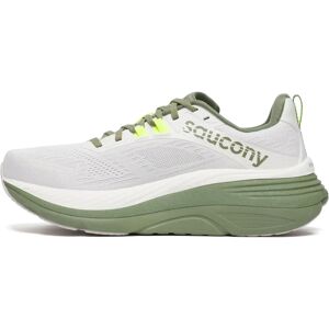 Saucony Hurricane 24 Men’s White/Olive Trainers - Running Shoes Saucony Hurricane 24 Men’s White/Olive Trainers - Running Shoes