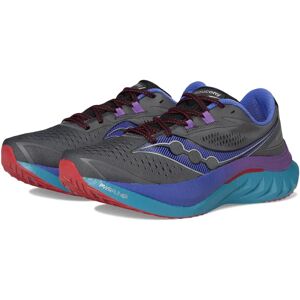 Chaussures Saucony Endorphin Speed 4 Gris Violet - Chaussures de course - Publicité Chaussures Saucony Endorphin Speed 4 Gris Violet - Chaussures de course - Publicité