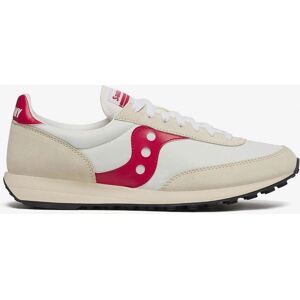 Saucony Trainer 80 Sneakers White Red - Sneakers Saucony Trainer 80 Sneakers White Red - Sneakers
