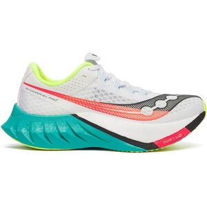 Saucony Endorphin Pro 4 White Blue - Running Shoes Saucony Endorphin Pro 4 White Blue - Running Shoes