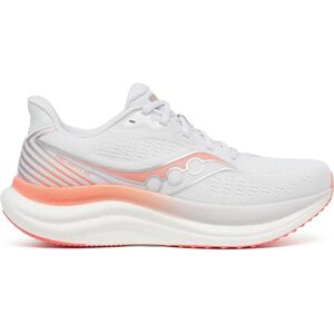 Saucony Triumph 23 White/Orange Running Shoes - Running Saucony Triumph 23 White/Orange Running Shoes - Running