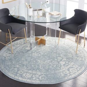Tapis vintage Safavieh 120x120cm - Schiefer/Elfenbein - Publicité Tapis vintage Safavieh 120x120cm - Schiefer/Elfenbein - Publicité