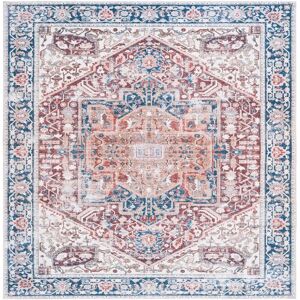 Safavieh - Rug - Rouge/Bleu marine - 245x305 cm - Publicité Safavieh - Rug - Rouge/Bleu marine - 245x305 cm - Publicité