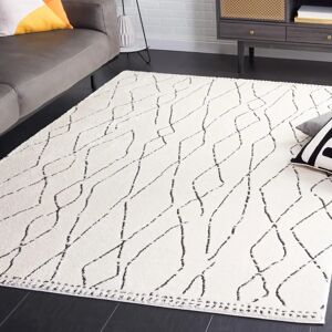 Safavieh Elfenbein/Schwarz 185x275cm Teppich - Boho-Stil Safavieh Elfenbein/Schwarz 185x275cm Teppich - Boho-Stil