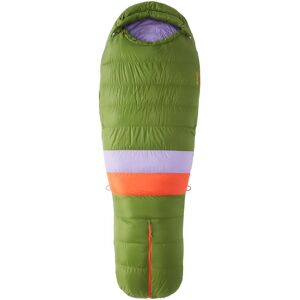 Marmot Angel Fire Long - Vert - Foliage - Violet - Sac de couchage - Publicité Marmot Angel Fire Long - Vert - Foliage - Violet - Sac de couchage - Publicité