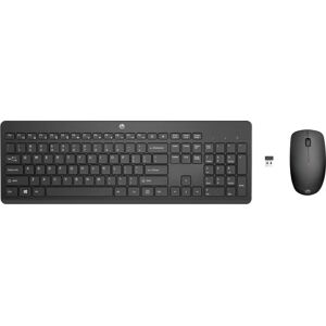 Combo Clavier et Souris Sans Fil HP 230 WL - Clavier et souris - Noir - Publicité Combo Clavier et Souris Sans Fil HP 230 WL - Clavier et souris - Noir - Publicité
