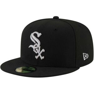 New Era White Sox Cap - Chicago White Sox Fitted - On-Field - White/Black New Era White Sox Cap - Chicago White Sox Fitted - On-Field - White/Black