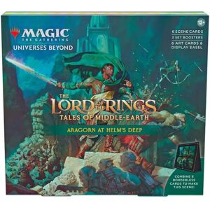Magic: The Gathering Lord Of Rings - Tales Middle-Earth Holiday Scene Box - Gandalf In Pelennor Fields Magic: The Gathering Lord Of Rings - Tales Middle-Earth Holiday Scene Box - Gandalf In Pelennor Fields