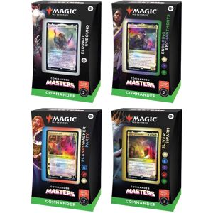 Magic: The Gathering Commander Masters Card Game Expansion - Includes 4 Decks Magic: The Gathering Commander Masters Card Game Expansion - Includes 4 Decks