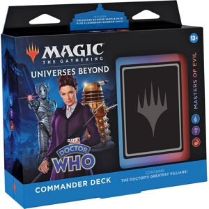 Wizards of the Coast Doctor Who Decks - 4x 100-Card Commander Set Wizards of the Coast Doctor Who Decks - 4x 100-Card Commander Set