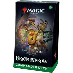 Hasbro Magic: The Gathering - Bloomburrow Commander Deck Family Matters - Trading Card Game Hasbro Magic: The Gathering - Bloomburrow Commander Deck Family Matters - Trading Card Game