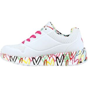 Skechers x JGoldcrown: Uno Lite - Lovely Luv - white/multi Skechers x JGoldcrown: Uno Lite - Lovely Luv - white/multi