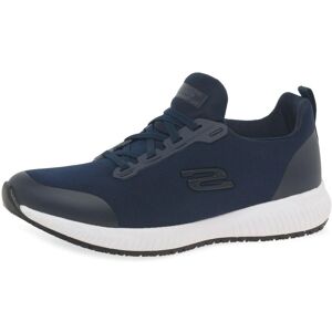 Skechers Damen Squad Rutschfeste Sicherheitsschuhe - Navy - Größe UK 3 Skechers Damen Squad Rutschfeste Sicherheitsschuhe - Navy - Größe UK 3
