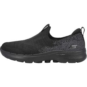 Skechers Go Walk 6 Glimmering Slip-On Sneakers - Black/Pink - Sport Shoes Skechers Go Walk 6 Glimmering Slip-On Sneakers - Black/Pink - Sport Shoes